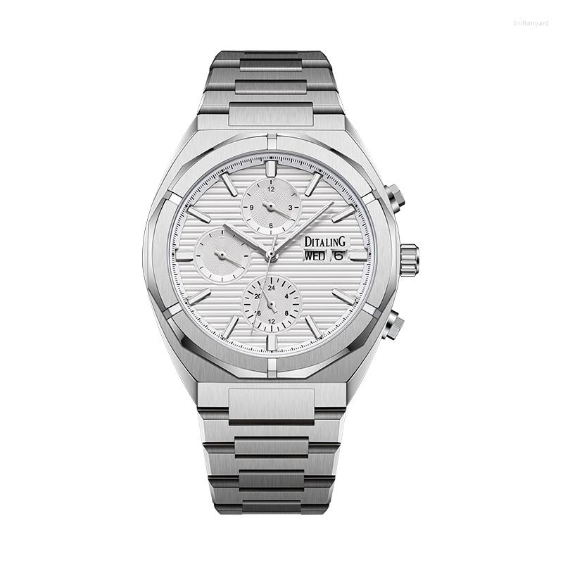 Wristwatches DITALING Men Automatic Watch Luxury Watches Mechanical Wristwatch 50M Waterproof Sapphire Steel Butterfly Clasp Month Week Date, Mens watches 4
Wristwatches DITALING Men Automatic Watch Luxury Watches Mechanical Wristwatch 50M Waterproof Sapphire Steel Butterfly Clasp Month Week Date, Mens watches 4