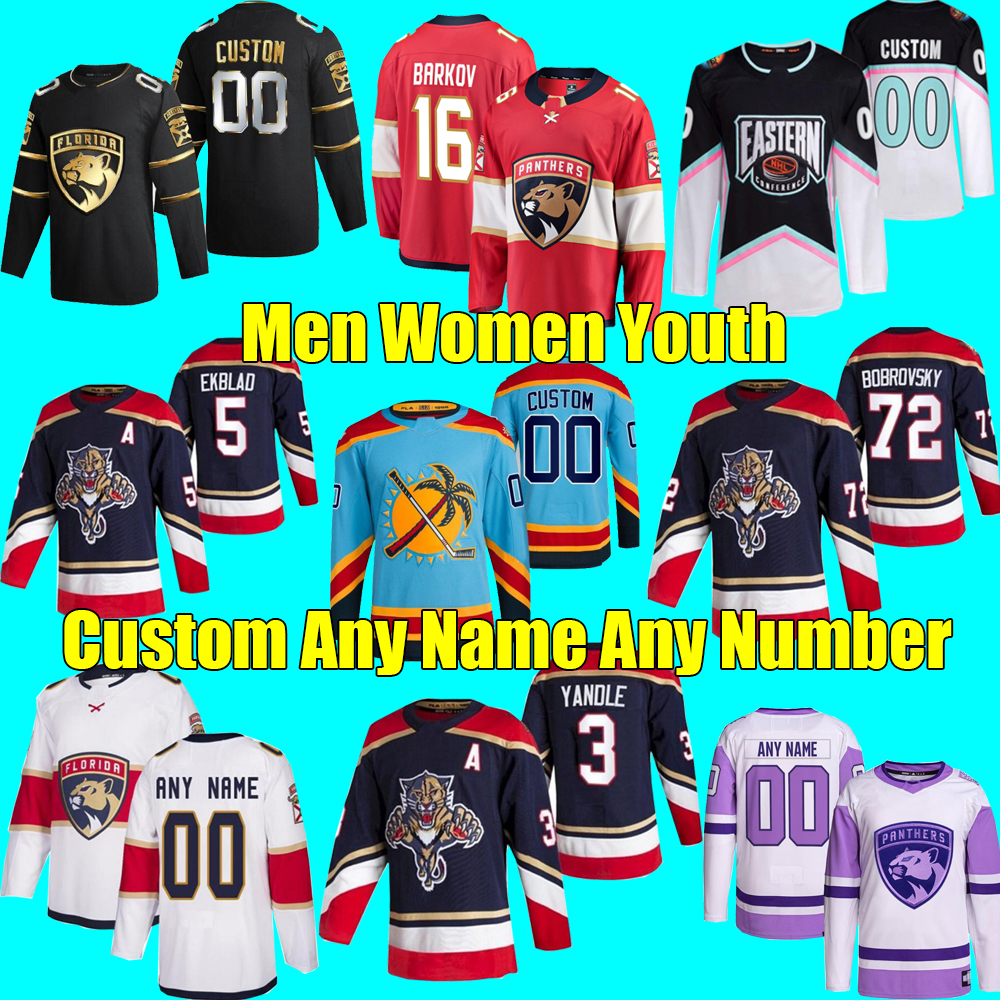 Florida Panthers 19 Matthew Tkachuk Jersey Aleksander Barkov Aaron Ekblad Sergei Bobrovsky Spencer Knight Maxim Mamin Ryan Lomberg Henry Bowlby Anton Lundell, As shown in illustration
Florida Panthers 19 Matthew Tkachuk Jersey Aleksander Barkov Aaron Ekblad Sergei Bobrovsky Spencer Knight Maxim Mamin Ryan Lomberg Henry Bowlby Anton Lundell, As shown in illustration
