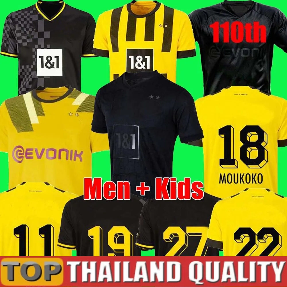 22 23 110Th soccer jerseys Borussia HAALAND KAMARA 2022 2023 black football shirt REUS BELLINGHAM HUMMELS REYNA BRANDT Dortmund men kids kit maillot de foot black 2XL, 22 23 men special aldult bundesliga
22 23 110Th soccer jerseys Borussia HAALAND KAMARA 2022 2023 black football shirt REUS BELLINGHAM HUMMELS REYNA BRANDT Dortmund men kids kit maillot de foot black 2XL, 22 23 men special aldult bundesliga