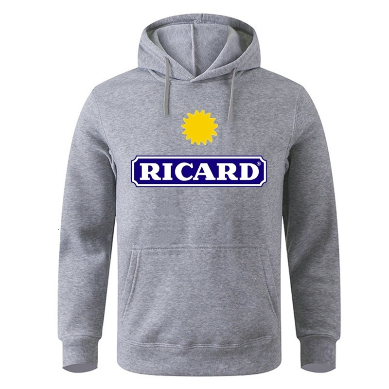 Mens Hoodies Sweatshirts Men Women RICARD Hoodie Sportswear Couple Sweatshirt Streetwear RICARD Clothes Fashion Street Pullover Long Sleeve 230224