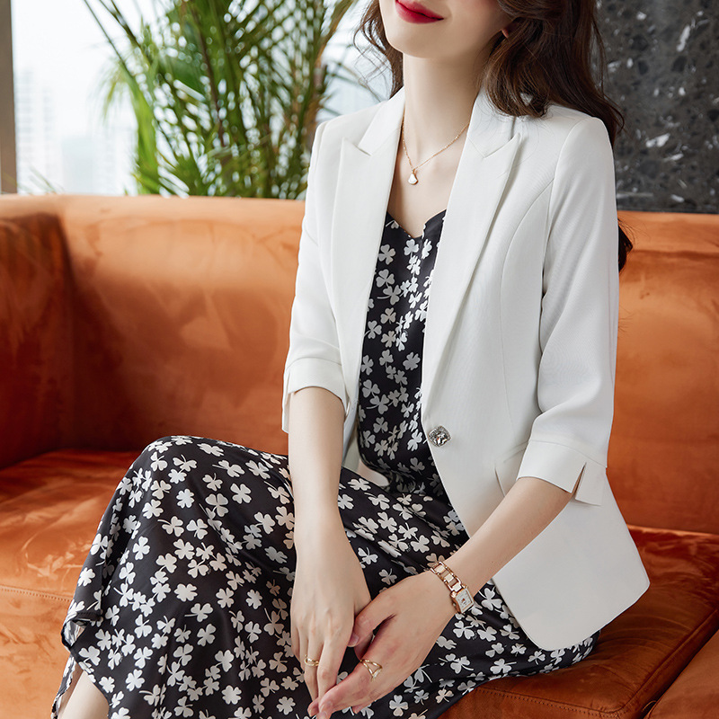 Women' Suits Fashion White Black Blazer Women Business Ladies Jacket Work Female Clothes Office Uniform Styles
Women' Suits Fashion White Black Blazer Women Business Ladies Jacket Work Female Clothes Office Uniform Styles