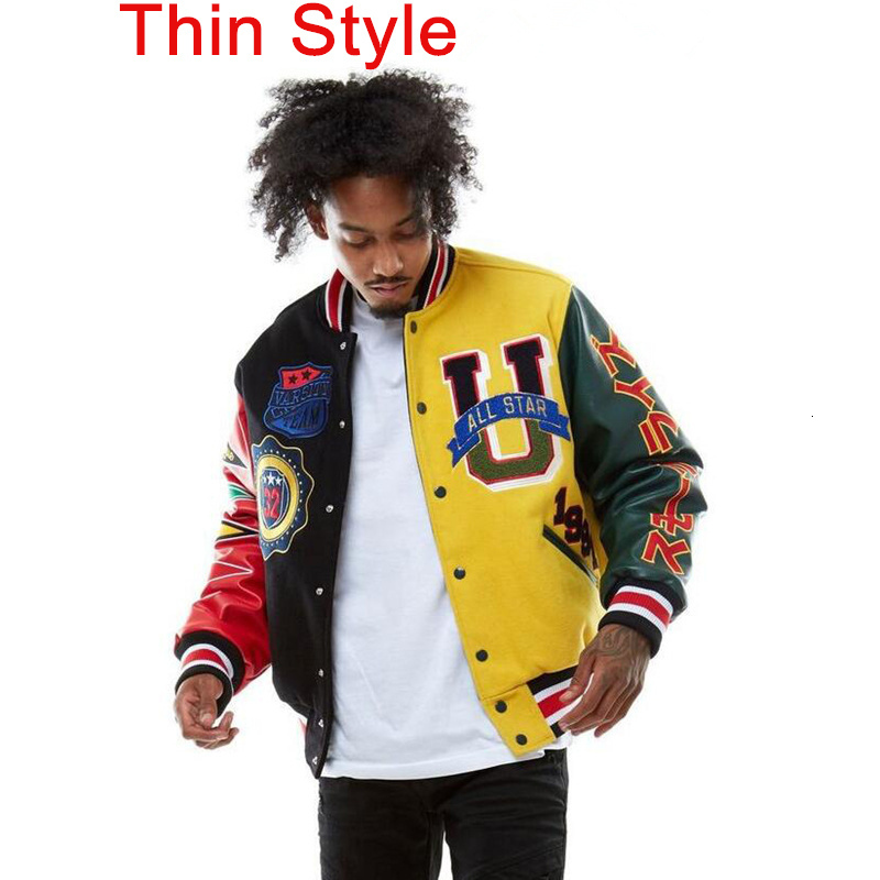 Men's Jackets Spring Autumn Hip Hop Baseball Men Women Embroidery Letter Streetwear Fashion Vintage Windbreaker Couples 230223