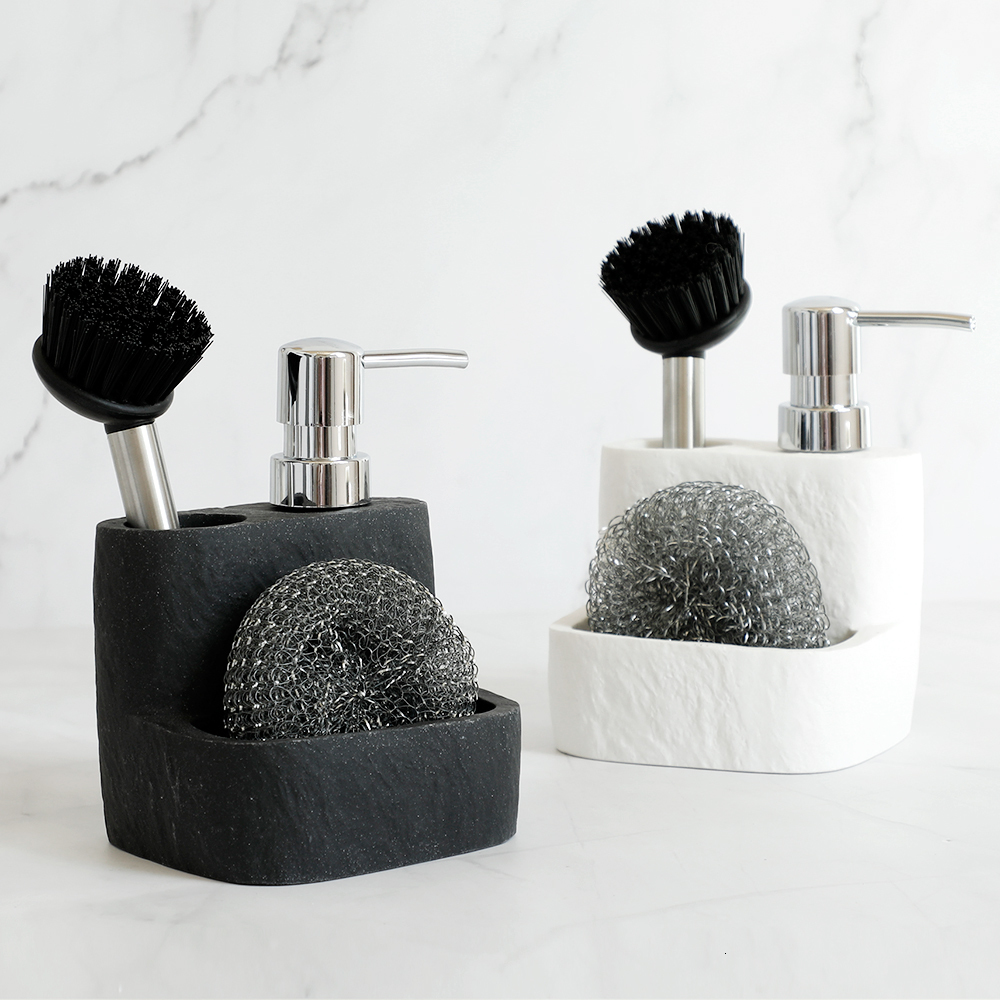 Liquid Soap Dispenser Kitchen Soap Dispenser with Sponge Holder Brush Holder Dish Including sponge and brush 3 in 1 Liquid Hand Dish Soap Dispenser 230224
Liquid Soap Dispenser Kitchen Soap Dispenser with Sponge Holder Brush Holder Dish Including sponge and brush 3 in 1 Liquid Hand Dish Soap Dispenser 230224