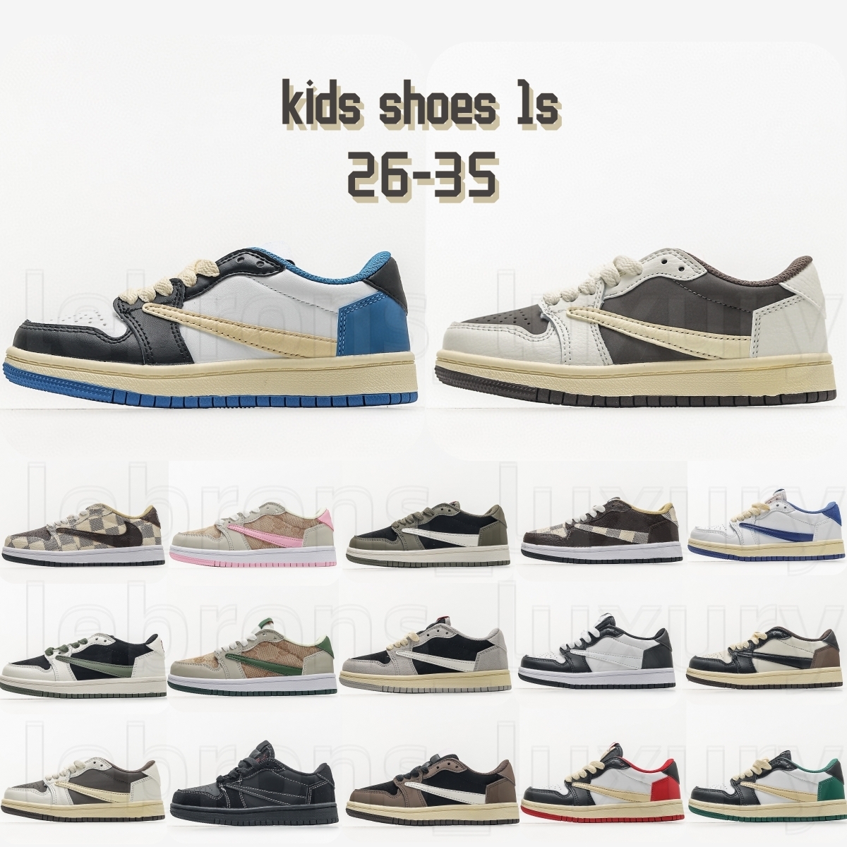 Designer Kids Shoes Low 1 Basketball youth baby boys Grils Jumpman 1s Fire Red Thunder Blue Black kid infants mocha Sail Muslin Toddler Sneaker shoe, 119a
Designer Kids Shoes Low 1 Basketball youth baby boys Grils Jumpman 1s Fire Red Thunder Blue Black kid infants mocha Sail Muslin Toddler Sneaker shoe, 119a