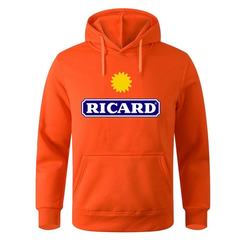 Mens Hoodies Sweatshirts Men Women RICARD Hoodie Sportswear Couple Sweatshirt Streetwear RICARD Clothes Fashion Street Pullover Long Sleeve 230224