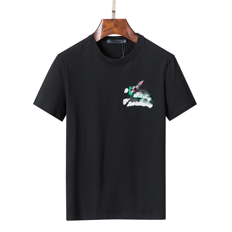 Fashion luxury mensdesigner t shirt black white embossed letter printing cotton short sleeves selling high-end brand clothing Asian size -3XL
Fashion luxury mensdesigner t shirt black white embossed letter printing cotton short sleeves selling high-end brand clothing Asian size -3XL
