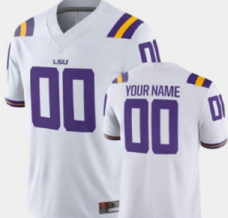 Professional Custom Jerseys NCAA LSU College Football Jersey Logo Any Number And Name All Colors Mens Jersey S-5XL A0
Professional Custom Jerseys NCAA LSU College Football Jersey Logo Any Number And Name All Colors Mens Jersey S-5XL A0