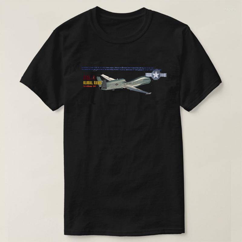 Men' T Shirts USAF RQ-4 Global Hawk Remotely-piloted Surveillance Aircraft Shirt Cotton Short Sleeve O-Neck T-shirt Casual Mens Top, Black
Men' T Shirts USAF RQ-4 Global Hawk Remotely-piloted Surveillance Aircraft Shirt Cotton Short Sleeve O-Neck T-shirt Casual Mens Top, Black