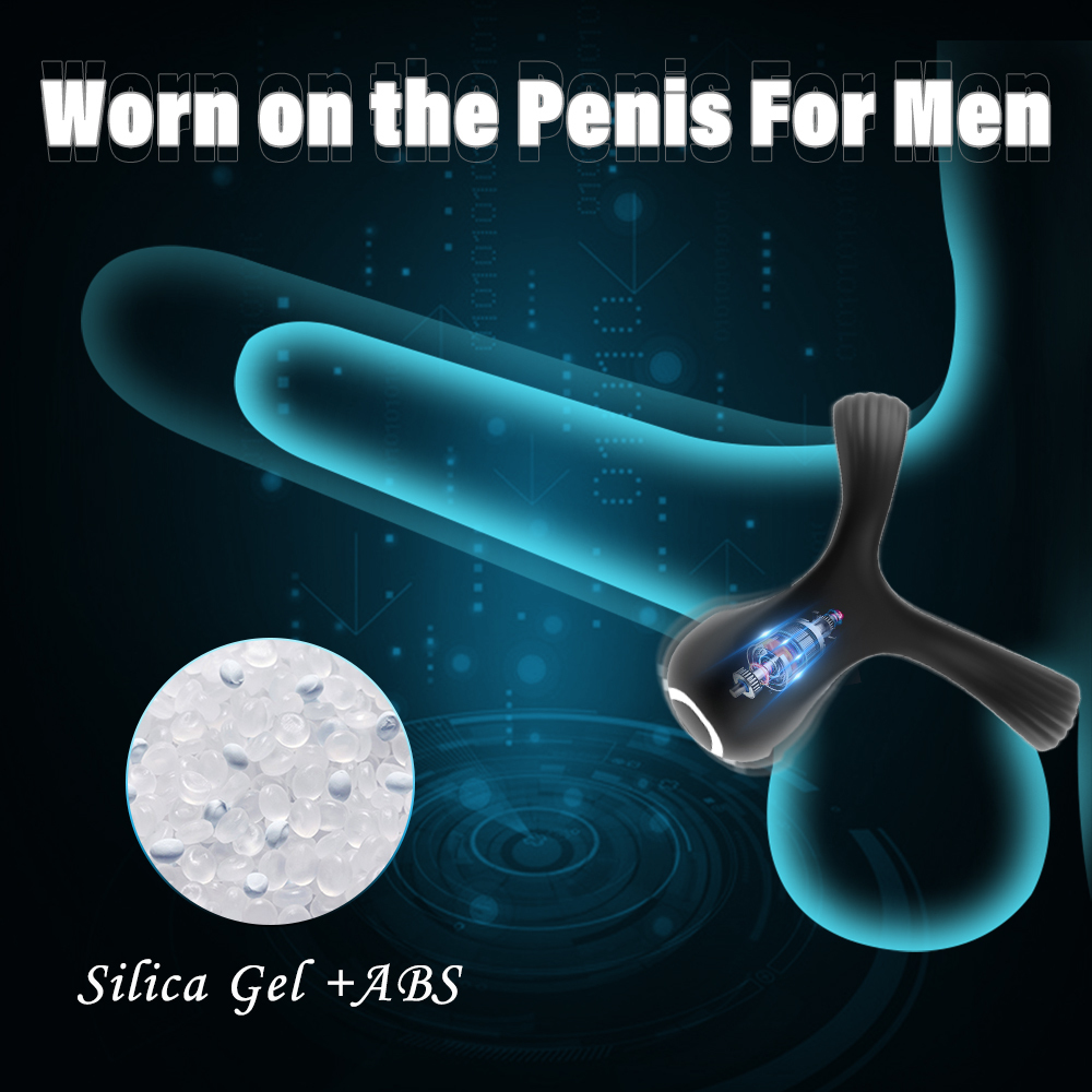 Cockrings Bluetooth Cock Ring for Men Vibrating Man Wireless App Remote Delay Ejaculation penis s Sex Toys Adult 18 230223 - view 6