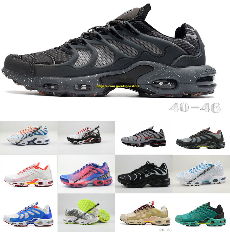 New Air Original Plus Tn Shoes Designer Fashion Men Breathable Quality Heighten Mesh Chaussures Requin Blue Sports Maxs Trainers Shoe, 10#
New Air Original Plus Tn Shoes Designer Fashion Men Breathable Quality Heighten Mesh Chaussures Requin Blue Sports Maxs Trainers Shoe, 10#