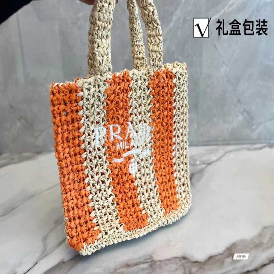 High quality luxury fashion bag new sweet wind holiday woven straw Lafite contrast stripe hand tot shopping largeHigh, Straw woven orange
High quality luxury fashion bag new sweet wind holiday woven straw Lafite contrast stripe hand tot shopping largeHigh, Straw woven orange