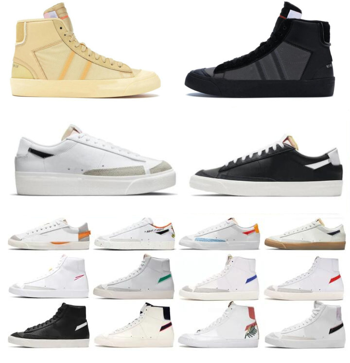Blazer Mid 77 Vintage Running Shoes for Men Women Blazers Jumbo Low Black White Arctic Punch White Indigo Pine Green Platform Mens Trainers Designer Sneakers 36-45, 10
Blazer Mid 77 Vintage Running Shoes for Men Women Blazers Jumbo Low Black White Arctic Punch White Indigo Pine Green Platform Mens Trainers Designer Sneakers 36-45, 10