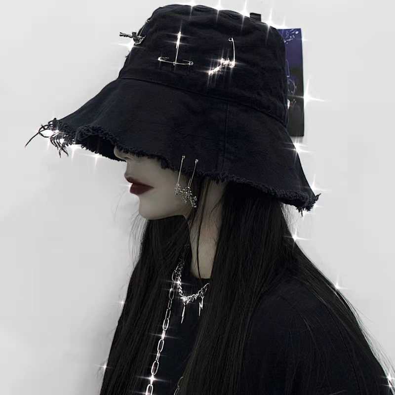 HBP Brim Hats Black Harajuku Wide Mall Goth Hat Women Men Girl Punk Emo Dark Academic Aesthetic Cross Brim Caps Fairy Grunge Hat Bucket Alternative P230327
HBP Brim Hats Black Harajuku Wide Mall Goth Hat Women Men Girl Punk Emo Dark Academic Aesthetic Cross Brim Caps Fairy Grunge Hat Bucket Alternative P230327