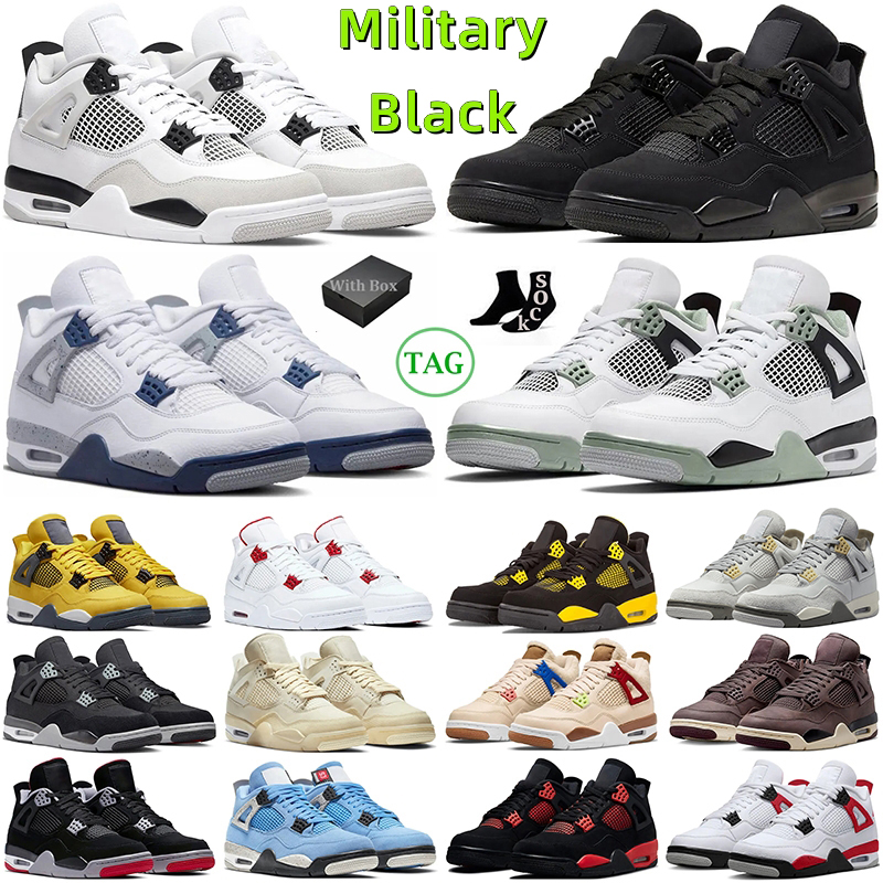 4 Basketball Shoes Men Women Jumpman 4s Seafoam Military Black Cat Midnight Navy White Cement Photon Dust University Blue Red Thunder Mens Trainers Outdoor Sneakers, 37
4 Basketball Shoes Men Women Jumpman 4s Seafoam Military Black Cat Midnight Navy White Cement Photon Dust University Blue Red Thunder Mens Trainers Outdoor Sneakers, 37
