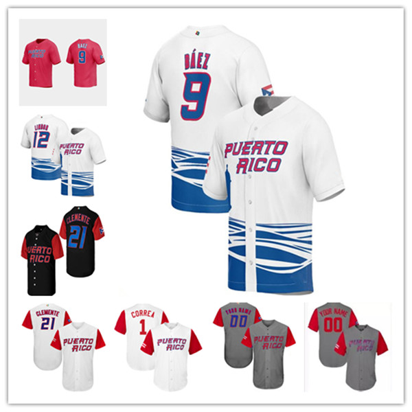 Team Puerto Rico 2023 World Baseball Classic WBC Jersey Francisco Lindor Javier Baez Molina Carlos Correa Marcus Stroman Edwin Diaz Marcus Stroman Rivera Hernandez, 2017 men white
Team Puerto Rico 2023 World Baseball Classic WBC Jersey Francisco Lindor Javier Baez Molina Carlos Correa Marcus Stroman Edwin Diaz Marcus Stroman Rivera Hernandez, 2017 men white