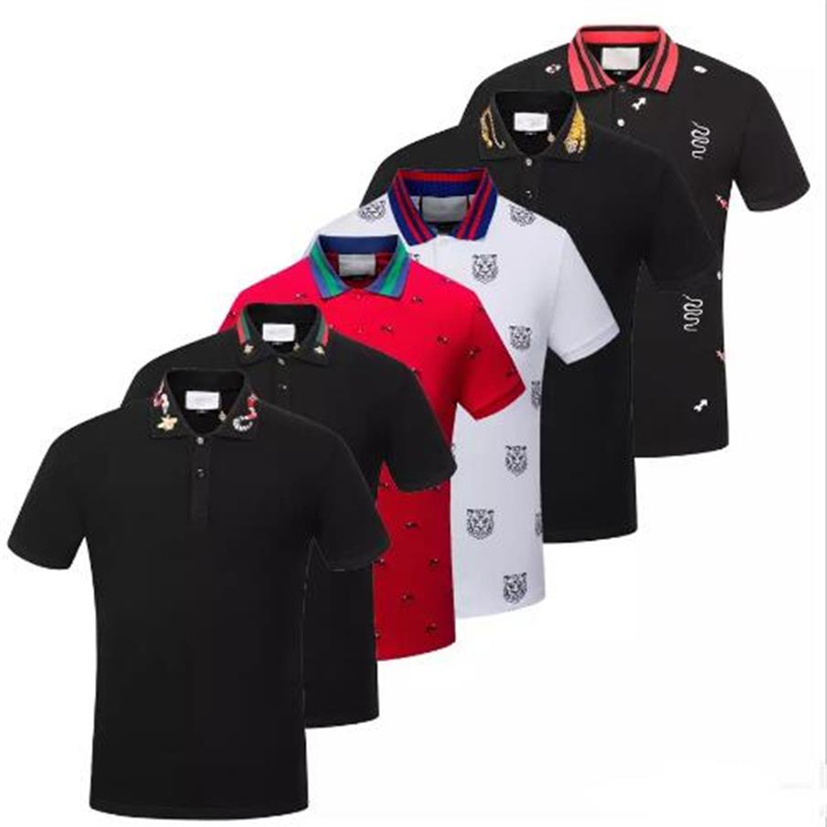 Fashion-ePacket 2018 Italy polos shirt Men Bee embroidery collar mens casual cotton polo shirt snake tiger tee tops 231u, 03
Fashion-ePacket 2018 Italy polos shirt Men Bee embroidery collar mens casual cotton polo shirt snake tiger tee tops 231u, 03