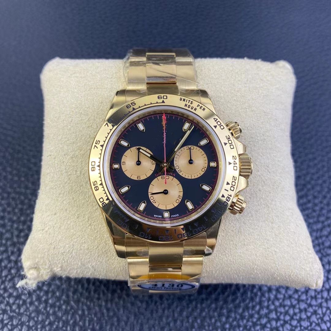 Clean factory watch diameter 40 mm thick 12.2 mm equipped with 4130 movement minute second timing display power storage 72 hours 904L watch band, As shown
Clean factory watch diameter 40 mm thick 12.2 mm equipped with 4130 movement minute second timing display power storage 72 hours 904L watch band, As shown