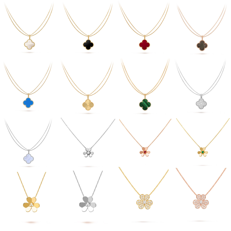 Fashion Classic Lucky Clover Necklace Pendant Stainless Steel 18K Gold Plated Ladies and Girls Valentine's Day Mother's Day Engagement Jewelry Fade Free
Fashion Classic Lucky Clover Necklace Pendant Stainless Steel 18K Gold Plated Ladies and Girls Valentine's Day Mother's Day Engagement Jewelry Fade Free