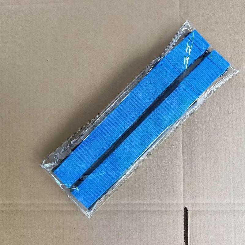 Yoga Stripes 2pcs Yoga Strap Cotton Stretching Straps Exercise Straps Adjustable DRing Buckle Gives Flexibility For Yoga Stretching Pilates J0225