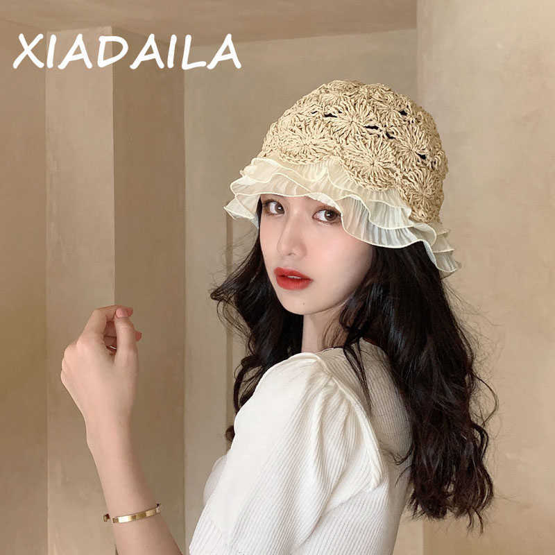 HBP Brim Hats Women's lace Wide woven hat small fresh versatile sunscreen sunshade Bucket Hat small along summer small eaves personalized decoratio P230327, Beige
HBP Brim Hats Women's lace Wide woven hat small fresh versatile sunscreen sunshade Bucket Hat small along summer small eaves personalized decoratio P230327, Beige