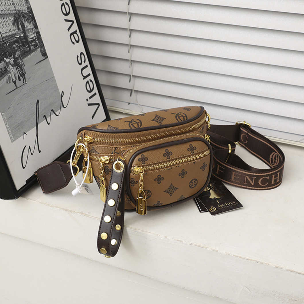 New fashion bag wholesale market new simple old flower Single Shoulder Messenger color belt chest women'sHigh, White6
New fashion bag wholesale market new simple old flower Single Shoulder Messenger color belt chest women'sHigh, White6