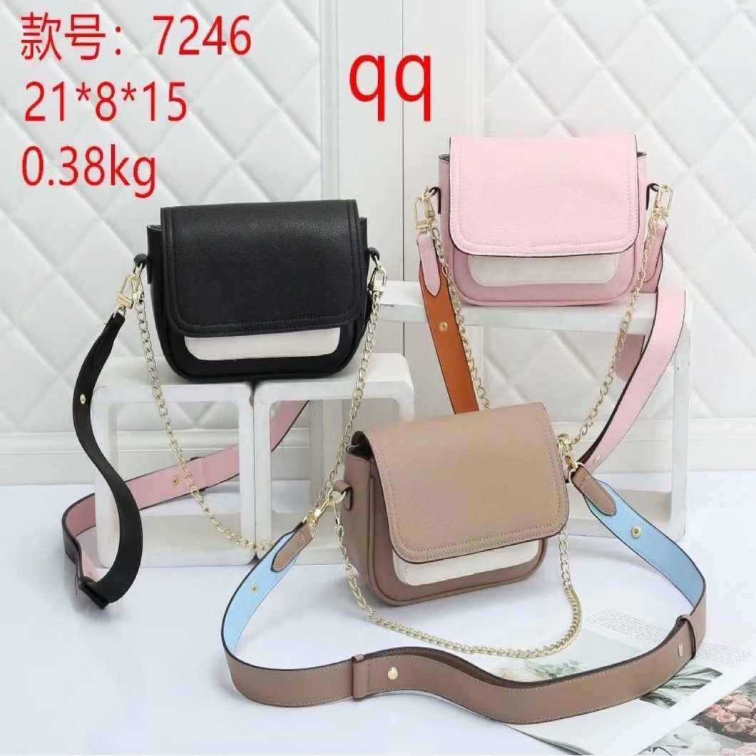 New fashion bag wholesale market face small square Magnetic button Small color contrast zipper pocket Soft handle inner patch Women's withHigh, Khaki8
New fashion bag wholesale market face small square Magnetic button Small color contrast zipper pocket Soft handle inner patch Women's withHigh, Khaki8