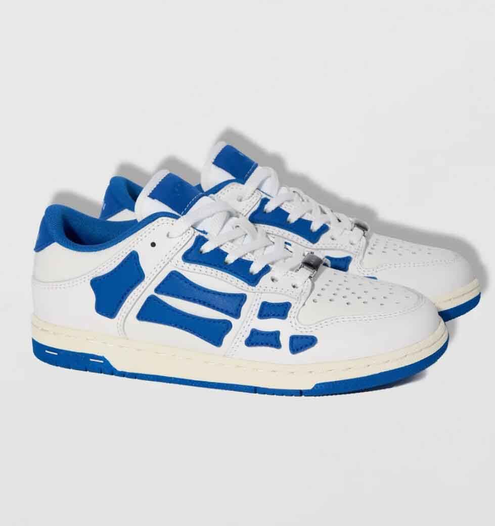 Top Quality Skel Low Top Sneakers Shoes Skeleton Bones Suede & Leather Trainers White Black Blue Footwear Skull Skateboard Walking Couple Sports EU35-46
Top Quality Skel Low Top Sneakers Shoes Skeleton Bones Suede & Leather Trainers White Black Blue Footwear Skull Skateboard Walking Couple Sports EU35-46