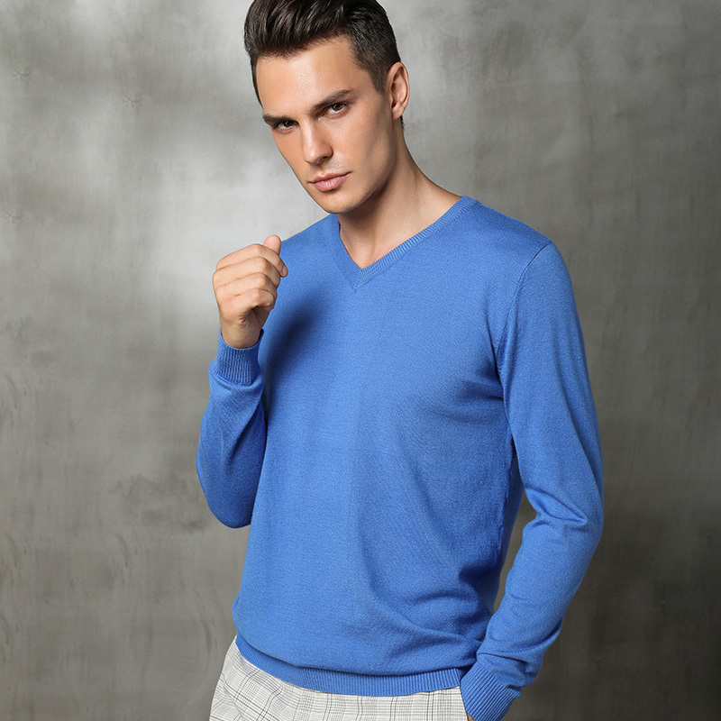 Men's Sweaters Autumn Winter Men VNeck Knitted Pullovers Sweater Embroidery Long Sleeve Solid Harmont Cashmere Casual Blaine 230203, Black7
Men's Sweaters Autumn Winter Men VNeck Knitted Pullovers Sweater Embroidery Long Sleeve Solid Harmont Cashmere Casual Blaine 230203, Black7