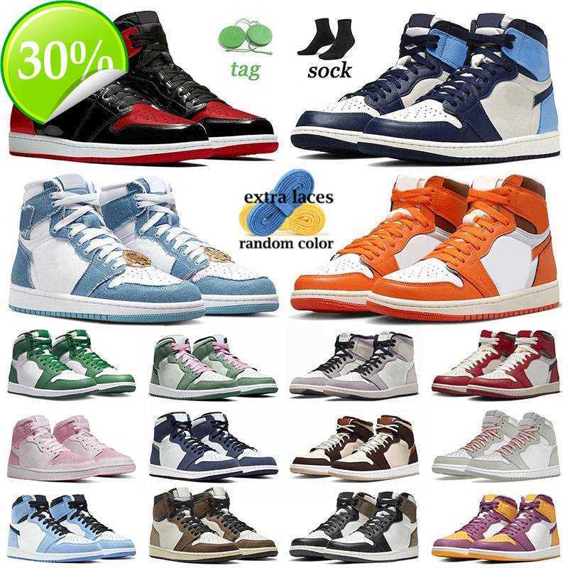 Jumpman 1 S Patent Bred Basketball Shoes J1 Designer Sneaker Retro High OG Starfish 1s Obsidian True Blue Denim Chicago Mids Gorge Green, H18 36-47 high co japan neutral grey
Jumpman 1 S Patent Bred Basketball Shoes J1 Designer Sneaker Retro High OG Starfish 1s Obsidian True Blue Denim Chicago Mids Gorge Green, H18 36-47 high co japan neutral grey