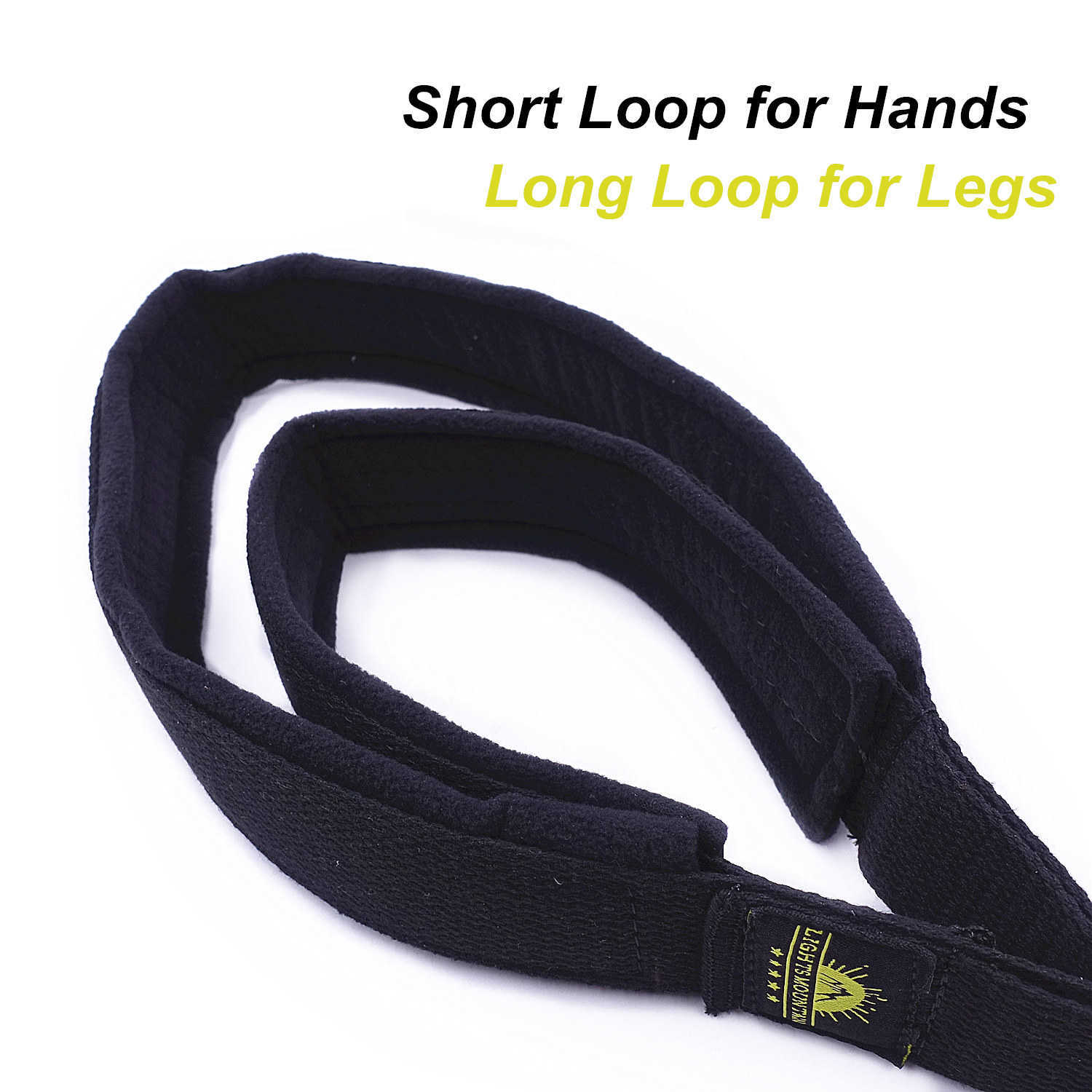 Yoga Stripes 2 PCS Pilates Double Loop Straps for Pilate Reformer Fitness Yoga Straps Handles Exercise Home Gym Workout Accessories J230225