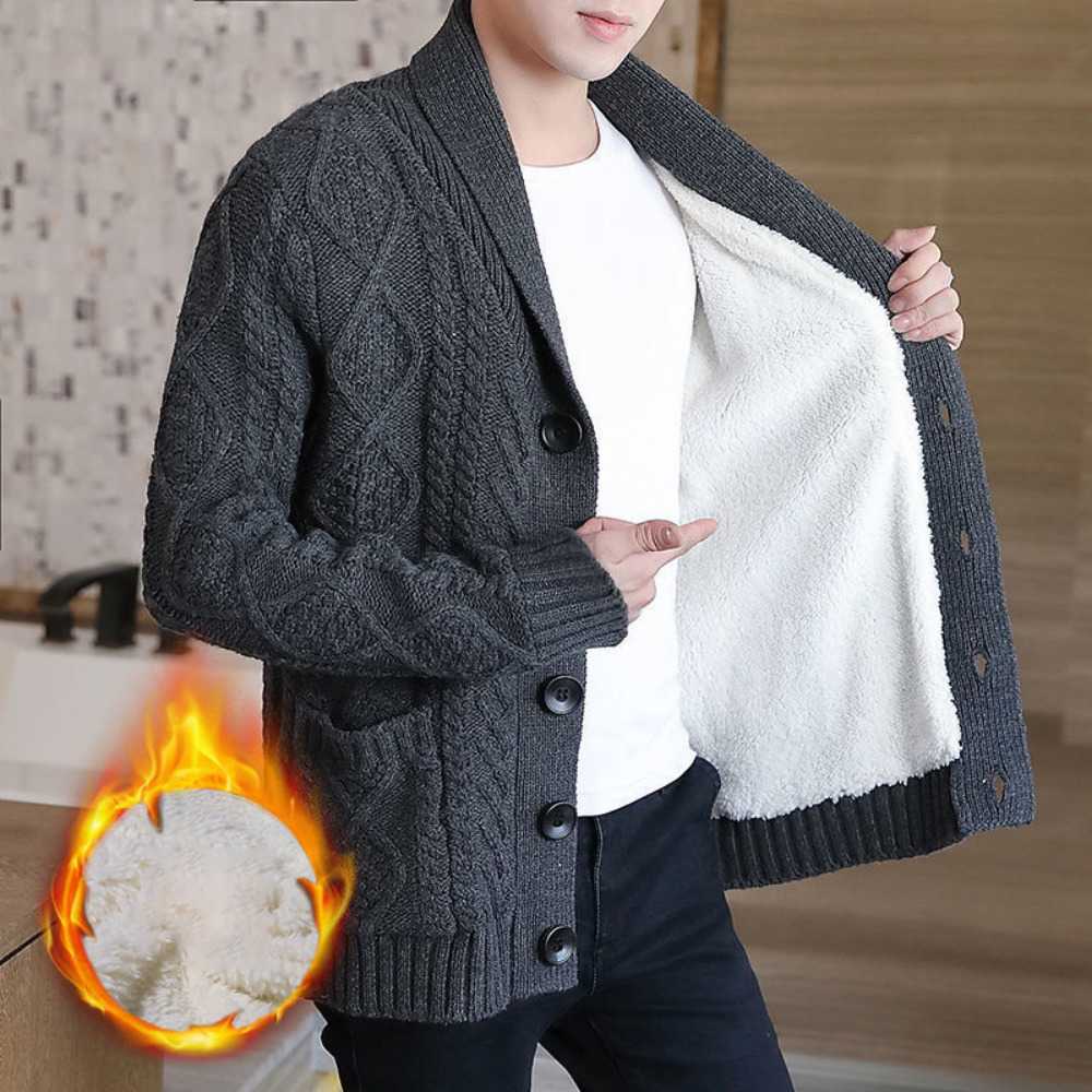 Men's Sweaters Casaco de inverno masculino for men Sueter Hombre Knitted Sweater Chaqueta Invierno Cardigan SueterM50I, Beige 1
Men's Sweaters Casaco de inverno masculino for men Sueter Hombre Knitted Sweater Chaqueta Invierno Cardigan SueterM50I, Beige 1