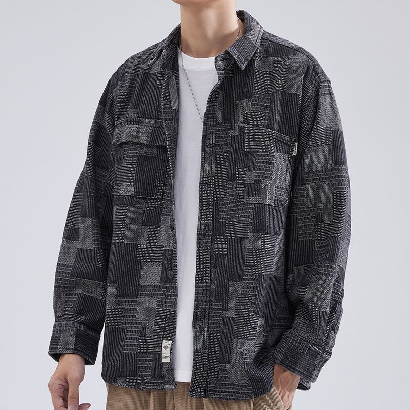 Men's Jackets Spring Autumn Fashion Temperament Trend Japanese Denim Jacket Man Simple Casual Loose Vintage Male Tops Streetwear Clothes 230225