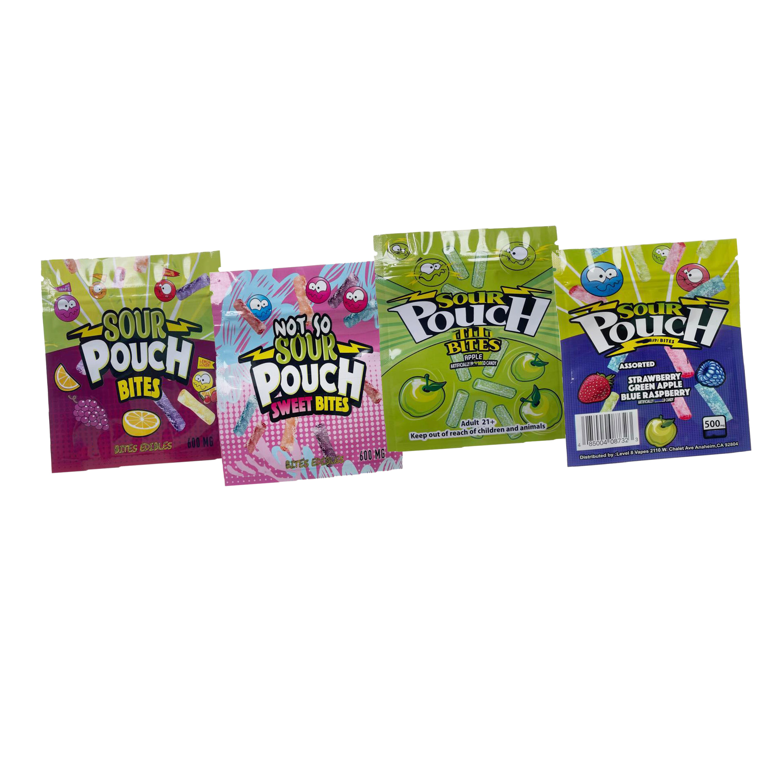 Sour edible mylar packaging bags sours tropical blends strawberry bites sweet apple smell proof pouch plastic bag
Sour edible mylar packaging bags sours tropical blends strawberry bites sweet apple smell proof pouch plastic bag