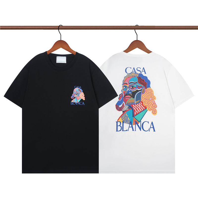 Men's T Shirt Casablancas Designers Clothes Fashion Cotton Couples Tee Casual Summer Men Women Clothing Brand Short Sleeve Tees Designer Classic Letter T shirts
Men's T Shirt Casablancas Designers Clothes Fashion Cotton Couples Tee Casual Summer Men Women Clothing Brand Short Sleeve Tees Designer Classic Letter T shirts