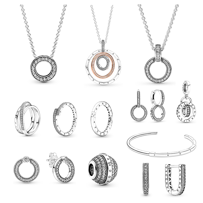New Popular 925 Sterling Silver Necklace Charm Original Female Pandora Christmas Gift Fashion Jewelry
New Popular 925 Sterling Silver Necklace Charm Original Female Pandora Christmas Gift Fashion Jewelry