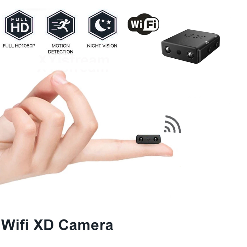 

Camcorders Mini Wifi Camera Full HD 1080P Home Security Camcorder Night Vision Micro Secret Cam Motion Detection Video Voice Recorder DVR 230225, No wifi 1080p