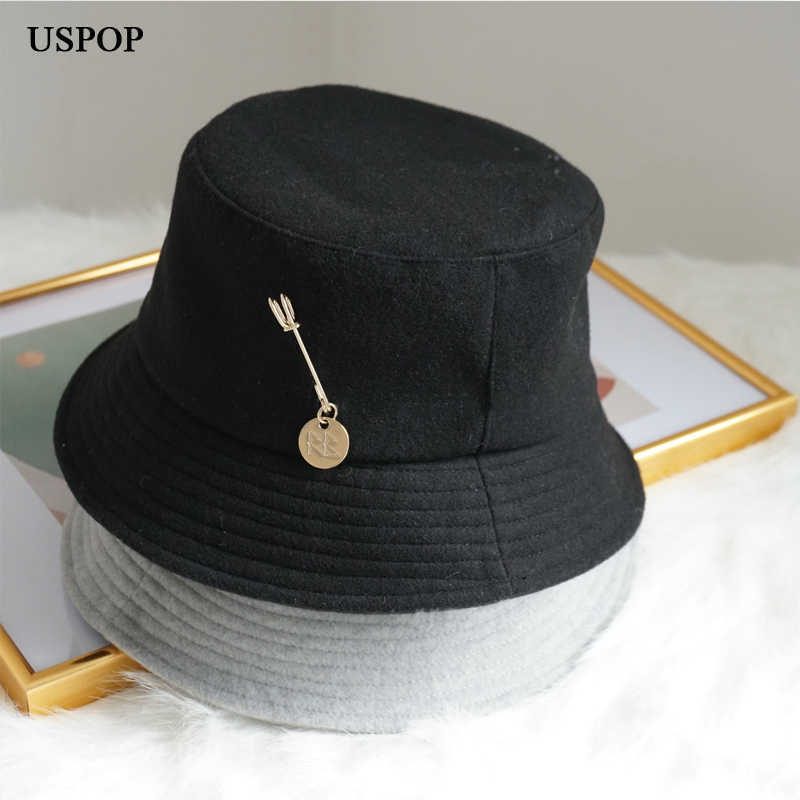 HBP Brim Hats USPOP Brand Wide NEW Women Bucket Hats Winter Wool Hats Letter Metal Pin Bucket Hats Panama Hats P230327, Khaki
HBP Brim Hats USPOP Brand Wide NEW Women Bucket Hats Winter Wool Hats Letter Metal Pin Bucket Hats Panama Hats P230327, Khaki