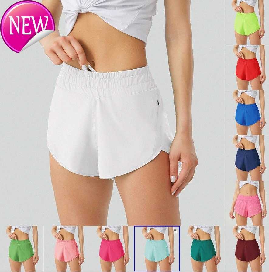 Designer Womens Shorts Lu Yoga Fit Zipper Pocket High Rise Quick Dry Women Train lululemens Short Loose Style Breathable62
Designer Womens Shorts Lu Yoga Fit Zipper Pocket High Rise Quick Dry Women Train lululemens Short Loose Style Breathable62