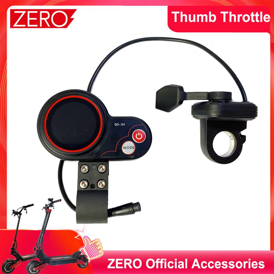 Original ZERO Thumb Throttle Electric Scooter LCD Display Kit Suit for ZERO 8 9 10 10X 11X QS-S4 LCD307I
Original ZERO Thumb Throttle Electric Scooter LCD Display Kit Suit for ZERO 8 9 10 10X 11X QS-S4 LCD307I