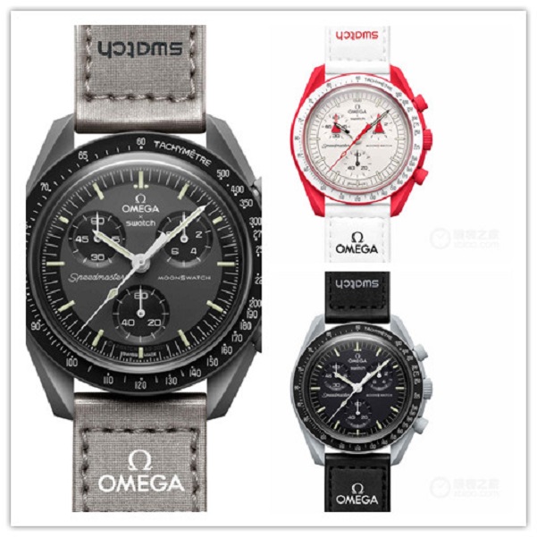 Men Watches Omega x Swatch 6-pin Full-featured Hardlex Speedmaster planet Quartz Watch Moons Style Waterproof WoMen Wrist swatch Watch A09, 12-box
Men Watches Omega x Swatch 6-pin Full-featured Hardlex Speedmaster planet Quartz Watch Moons Style Waterproof WoMen Wrist swatch Watch A09, 12-box