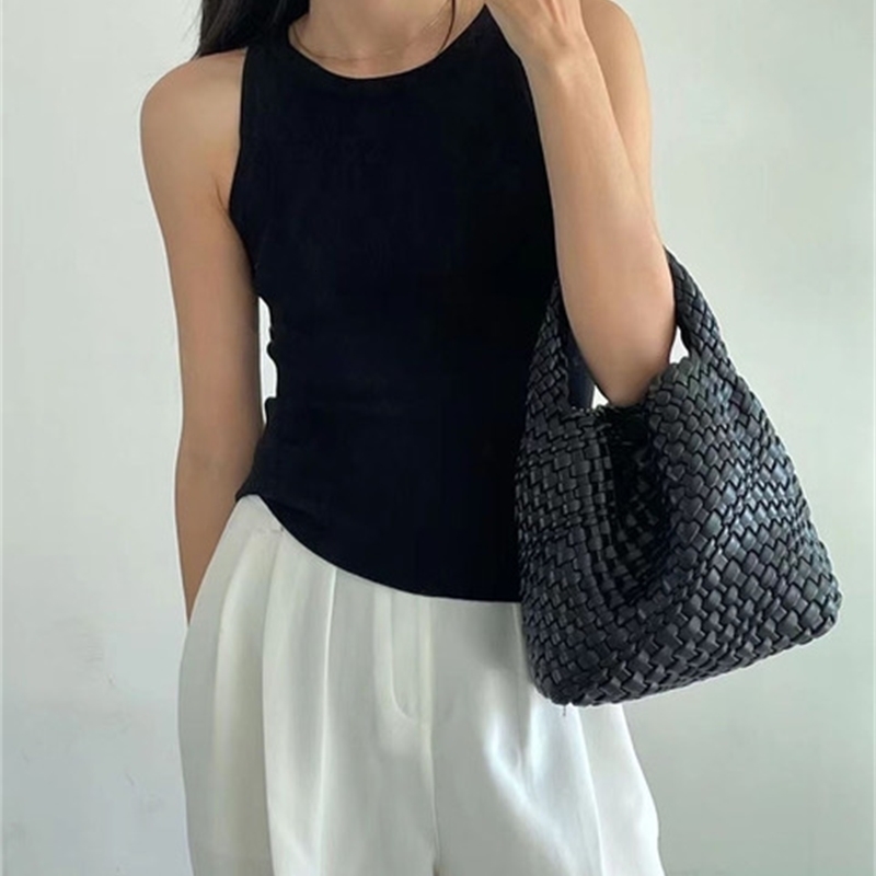Women's Tanks Camis sexy knit tank top women 2023 high quality slim camisole female Freedom seamless crossover racerback l230224