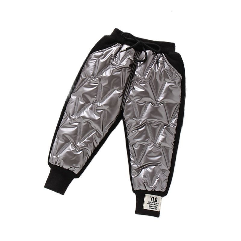 Jeans Winter Children Pants boys Girls Plus Velvet Thick corduroy Warm Trousers 1 6 years old baby s thickened double layer trousers 230224