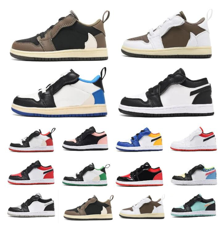 2023 NEW Baby Kids Basketball Shoes Jumpman 1 1s Low High OG Travis SP Fragment Design x TS Military Blue White Black Red Brown Girls Children Sneakers Size 24-37, No shoes
2023 NEW Baby Kids Basketball Shoes Jumpman 1 1s Low High OG Travis SP Fragment Design x TS Military Blue White Black Red Brown Girls Children Sneakers Size 24-37, No shoes
