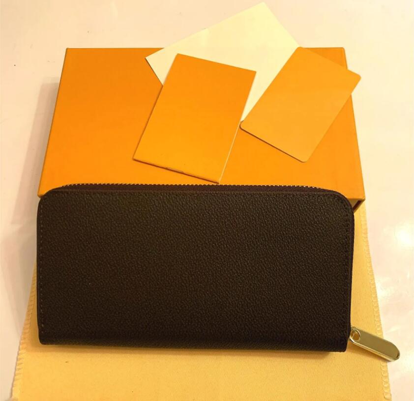 Luxury Handbag Bag Designer Wallet Leather Wallet Women Zipper Long Card Holders Coin Purses Woman Shows Exotic Clutch Wallets Leather Letter Holders Wallets
