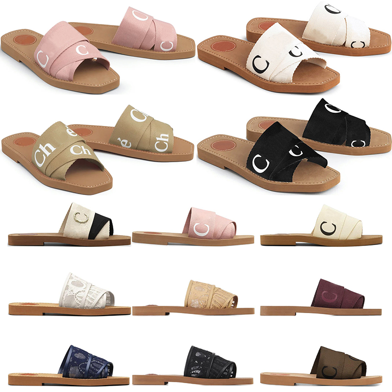 2023 slippers designer women woody mules flat sandals slides sliders canvas white black pink womens fashion outdoor beach sandal slipper
2023 slippers designer women woody mules flat sandals slides sliders canvas white black pink womens fashion outdoor beach sandal slipper