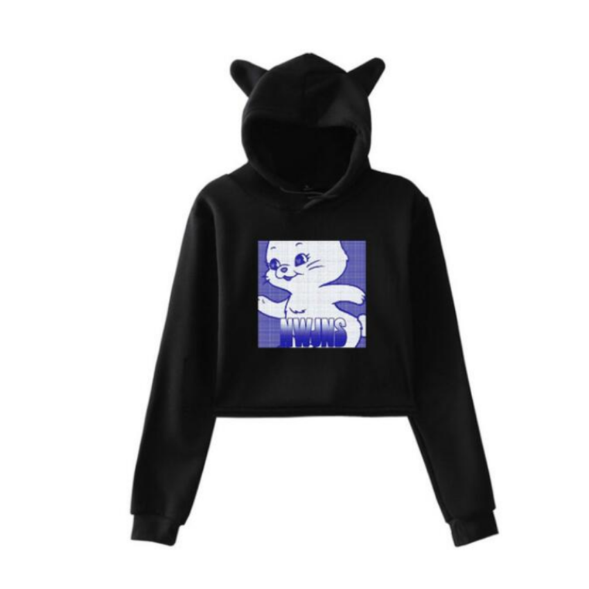 Kpop Newjeans Album Crop Top Hoodie Women Streetwear Hip Hop K-POP New Jeans Bunny Kawaii Cat Ear Harajuku Cropped Sweatshirt, 001
Kpop Newjeans Album Crop Top Hoodie Women Streetwear Hip Hop K-POP New Jeans Bunny Kawaii Cat Ear Harajuku Cropped Sweatshirt, 001
