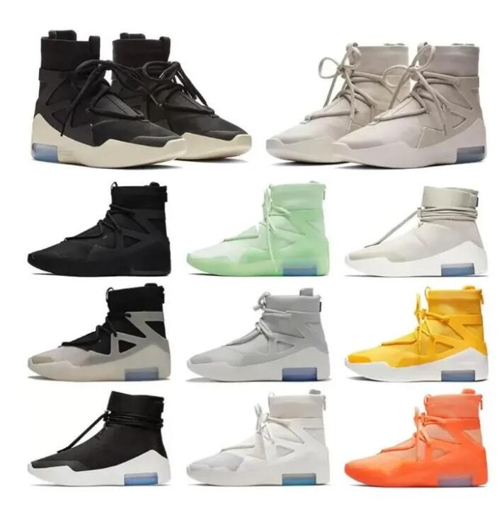 Fear 1 Basketball Shoes Boots Triple Black Oatmeal Of God The Atmosphere Yellow Light Bone Sail Orange Mens Outdoor Sneakers Trainers FOG
Fear 1 Basketball Shoes Boots Triple Black Oatmeal Of God The Atmosphere Yellow Light Bone Sail Orange Mens Outdoor Sneakers Trainers FOG