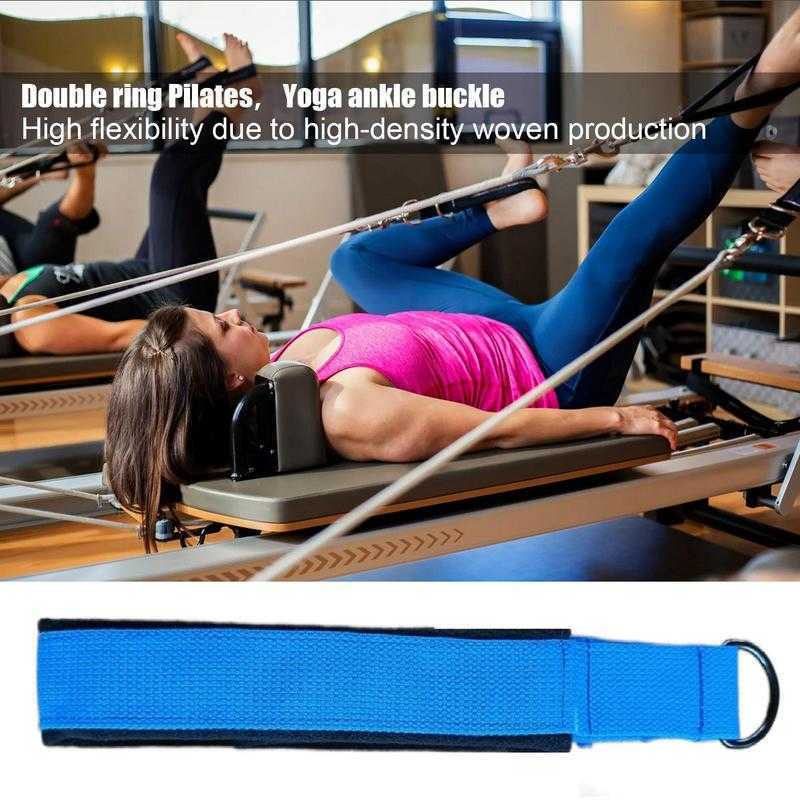 Yoga Stripes 2pcs Yoga Strap Cotton Stretching Straps Exercise Straps Adjustable DRing Buckle Gives Flexibility For Yoga Stretching Pilates J0225