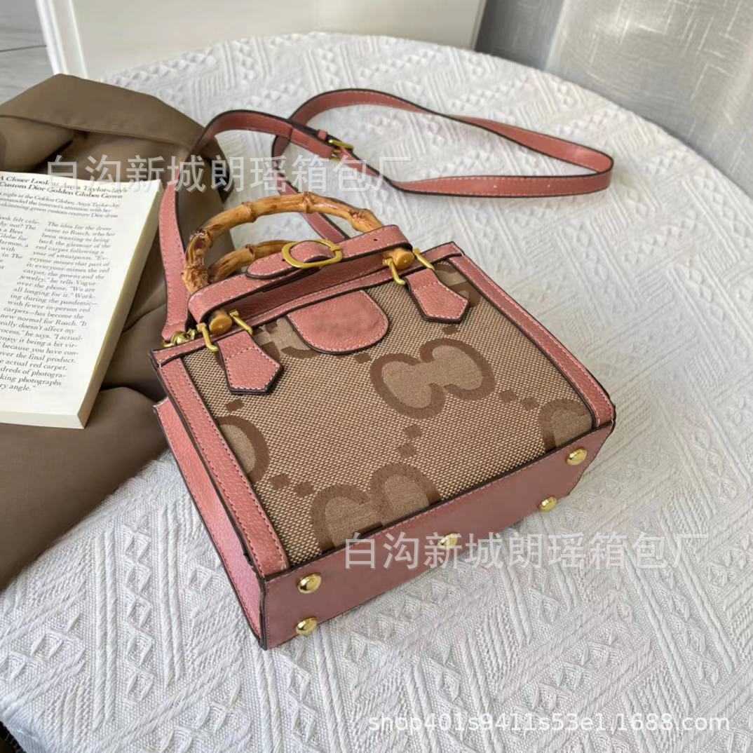 Cucci Designer Bag 2023 Spring And Summer New Women's Bag Fashion Trend Bamboo Bag Small Square Bag Letter-printed One-shoulder Diagonal Bag Pink, Black13
Cucci Designer Bag 2023 Spring And Summer New Women's Bag Fashion Trend Bamboo Bag Small Square Bag Letter-printed One-shoulder Diagonal Bag Pink, Black13