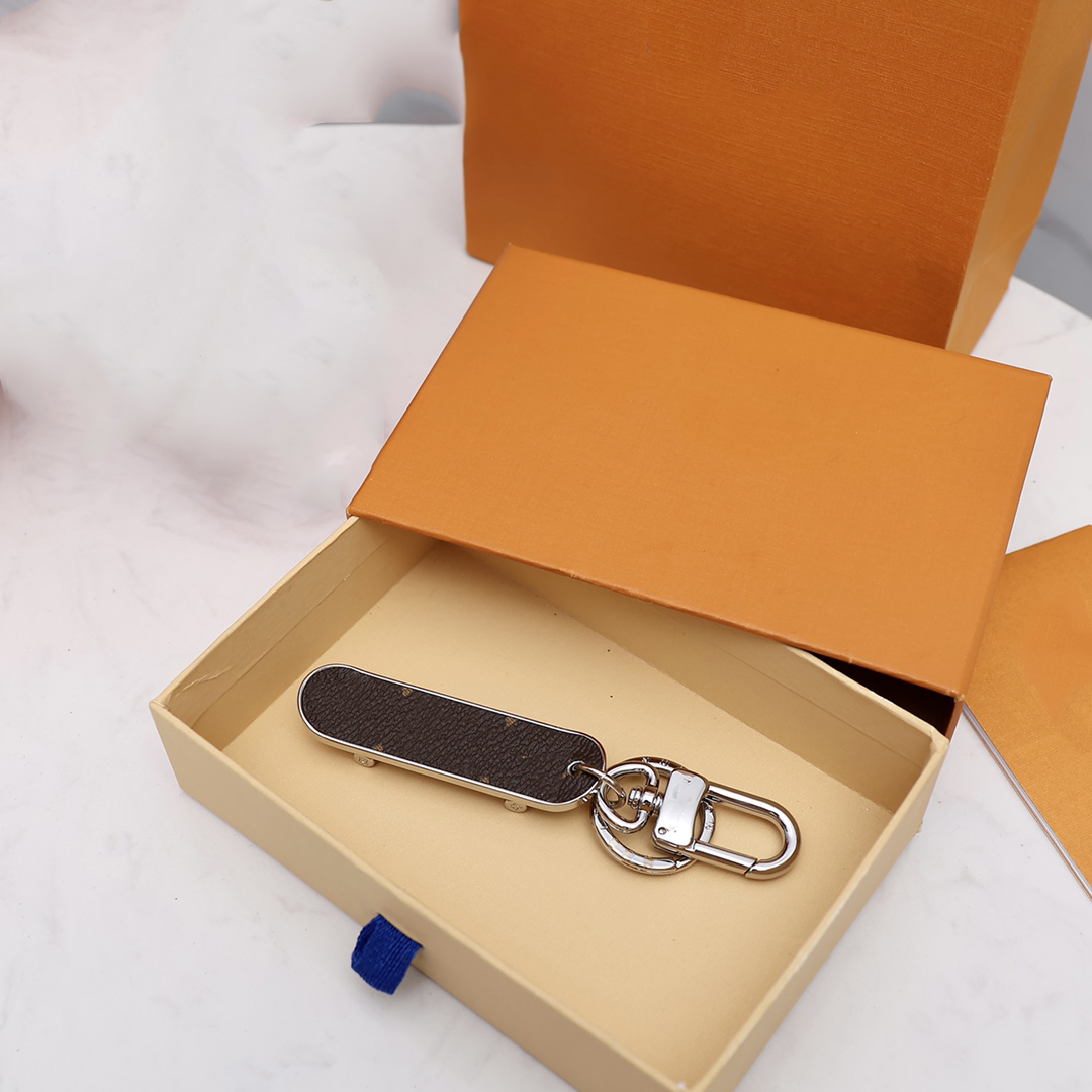 Keychain Key Chain Buckle lovers Car Keychain Handmade Keychains Men Women Bag Pendant Accessories with box M112